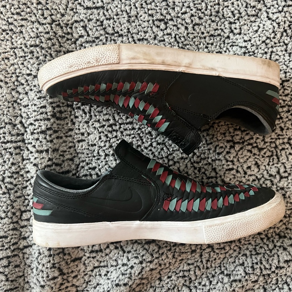 Nike Stefan Janoski slip-on woven leather